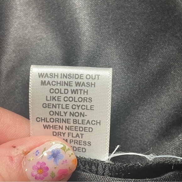 Elle Dress Size M Juniors Chiffon Black Cap Sleeve Semi Pleat Eiffel Tower Paris - Picture 8 of 12